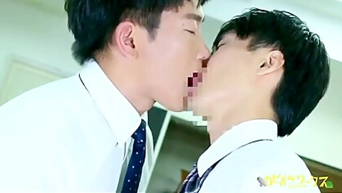 Japanese Handsome Boss Bonks Officer