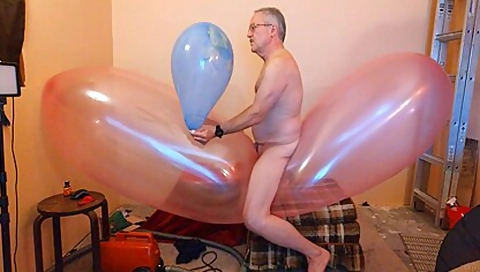 Balloonbanger 83) Ride Hump Pop Giant Blimp Balloon! - Teaser Video