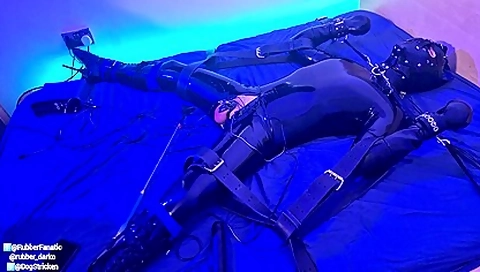 Electro Gimp Fully Body Estim Session