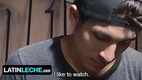 Free Premium Video Straight Latino Sucks The Uncut Dick Of A Stranger And Takes It Bareback From Behind - Teaser Video